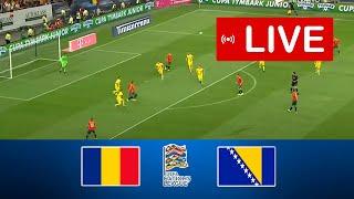 ????Romania vs Bosnia LIVE | UEFA Nations League 22/23 | Match LIVE Now Today