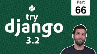 66 - HTMX, JavaScript & Django Fixtures - Python & Django 3.2 Tutorial Series