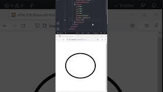 Basic Tutorial HTML SVG Ellipse Radial Gradient Color #shorts @jmc23id