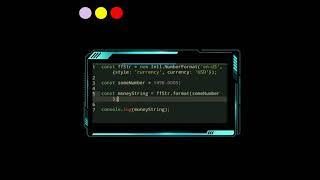Format a Number as a US Currency String - Javascript Tutorial  #Shorts #Romeo