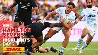 Argentina Shock New Zealand in Hamilton! | Day 2 Men's Highlights