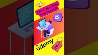 Bootstrap Udemy Paid Tutorials | Bootstrap Project Portfolio #bootstraptutorial #udemy