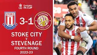 Stoke City 3-1 Stevenage | All Goals & Extended Highlights | Emirates FA Cup 2022/23