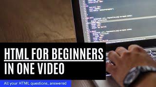 Learn HTML for Beginners in one hour | HTML Course | The Academy of Coding