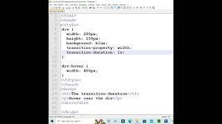 HTML transition-duration property  by shankar sir www.shineskill.com