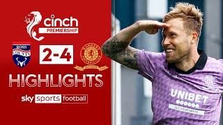 Rangers back to winning ways by scoring four! | Ross County 2-4 Rangers | SPFL Highlights