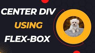 How To Center Div By Using Flex Box || Center Div || HTML || CSS|| Flex-Box || CSS Style