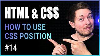 14 | MOVE HTML USING POSITION STYLING | 2023 | Learn HTML and CSS Full Course For Beginners