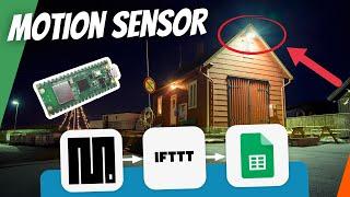 How to log motion sensor to Google sheets with a Raspberry Pi Pico W