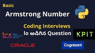 Python Program for Armstrong Number ||  How to Learn Coding? || Python in Telugu || #Nerchuko