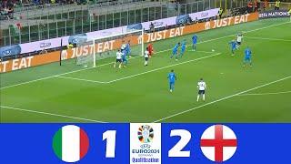 Italy vs England 1-2 | 2023 Euro Qualification | Match Highlights