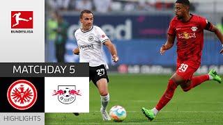 Eintracht Frankfurt - RB Leipzig 4-0 | Highlights | Matchday 5 – Bundesliga 2022/23