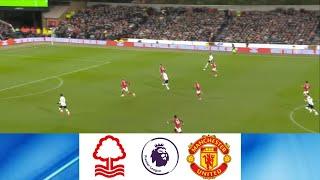 Nottingham Forest vs Manchester United 0-2 Premier League League 2023 - Full Match | Gameplay