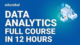 Data Analytics Full Course - 12 Hours | Data Analytics Python | Data Analytics Course 2023 | Edureka