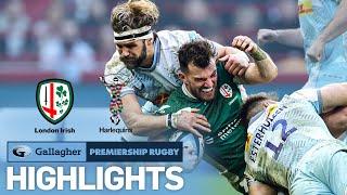 London Irish v Harlequins - HIGHLIGHTS | Dream Debut For Dykes! | Gallagher Premiership 2022/23