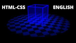 Rotating 3D Animation Using HTML & CSS In English | CSS Animation Tutorial For Beginners |