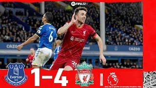 Everton vs Liverpool 1-4 | All Goals & Highlights | Premier League 2021/22 | Matchday 14