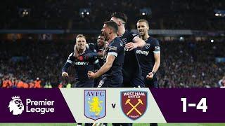 Aston Villa vs West Ham United 1-4 Highlights | Premier League - 2021/2022