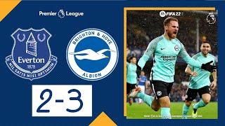 Everton vs Brighton 2-3 | All Goals & Highlights | Premier League 2021/22 | Matchday 21