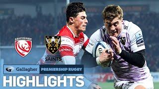 Gloucester v Northampton - HIGHLIGHTS | Carreras Stars at Fly-Half! | Gallagher Premiership 2022/23