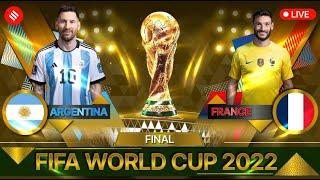 ????FIFA World Cup LIVE Qatar 2022 Will Messi's Argentina win against Mbappe's #Qatar#FIFAWorldCup20