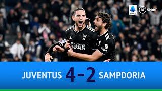 Juventus vs Sampdoria (4-2) | Rabiot at the double | Serie A Highlights