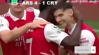 Arsenal vs Crystal Palace 4-1 Highlights Video Premier League - 2023