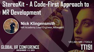 TT191 - StereoKit - A Code-First Approach to MR Development