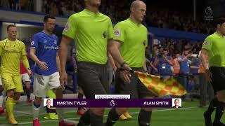 Everton vs Manchester united | premier league premier league highlights Gameplay FIFA 20