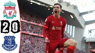 Liverpool vs Everton 2-0 Resumen y Goles | Premier League - 2021/2022