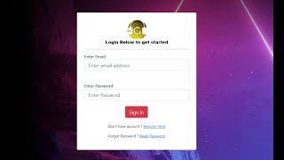 Design Login & Registration System with Bootstrap (Css Framework) PT 1