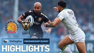 Exeter Chiefs v Northampton - HIGHLIGHTS | Late Penalties Swing Game | Gallagher Premiership 2021/22