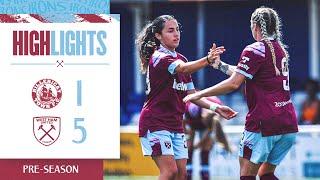 HIGHLIGHTS | BILLERICAY TOWN 1-5 WEST HAM UNITED