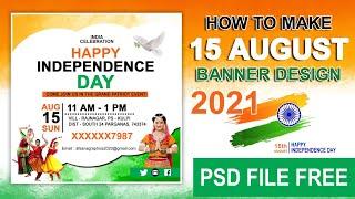 HOW TO MAKE INDEPENDENCE DAY BANNER PHOTOSHOP BANGLA TUTORIAL ll 15 AUGUST BANNER DESIGN ll