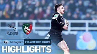 Newcastle v Leicester - HIGHLIGHTS | Carreras Stars with Hat-trick! | Gallagher Premiership 2022/23