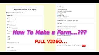 #html Make Your Best HTML Form - Easy Explanation (2023)