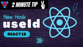 ReactJS useId Hook (new to React 18) // in 2 minutes