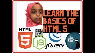 HTML5 Tutorial For Beginners - part 1 - Getting Started Visual Studio Code editor | HTML5 tags CSS