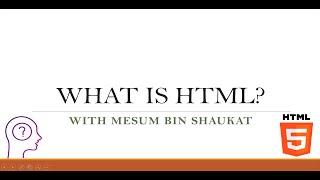 WHAT IS HTML? | HTML TUTORIAL | WORLD OF TECH | HINDI/URDU