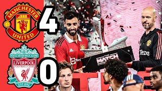 MANCHESTER UNITED vs LIVERPOOL 4-0 Pre Season Friendly Highlights Reaction!