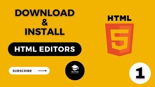 Download and Install HTML Editors | HTML Tutorial for Beginners | Notepad++ & Sublime | #1 | VuTech