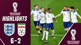 England vs Iran 6-2 | All Goals & Extended Highlights | FIFA World Cup QATAR 2022