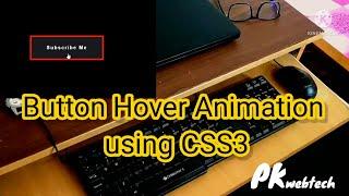 Button Border Animation using HTML and CSS3 #shorts #htmltutorial #css3 #csstutorial #html5 #htmlcss