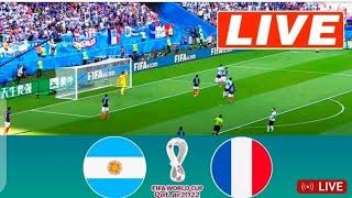 Argentina vs France LIVE | FIFA World Cup Qatar 2022 - FINAL | Match Today - eFootball PES 2