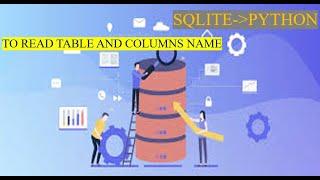 PYTHON????SQLITE (TO READ TABLE AND COLUMNS NAME) (PYTHON DATABASE) #python #sqlite #datascience #da