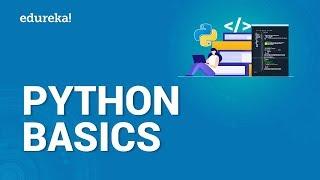 Python Basics | Python Tutorial For Beginners | Learn Python Programming from Scratch | Edureka