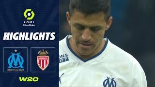 OLYMPIQUE DE MARSEILLE - AS MONACO (1 - 1) - Highlights - (OM - ASM) / 2022-2023