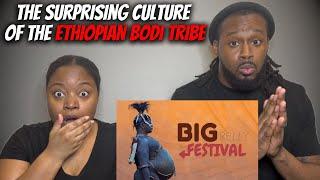 ???????? American Couple Reacts "The Surprising Culture of the Ethiopian Bodi Tribe"