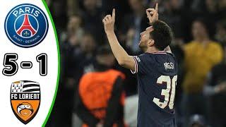 PSG vs Lorient 5 1 Extеndеd Hіghlіghts & All Gоals 2022 HD