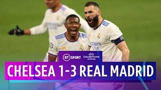 Chelsea v Real Madrid (1-3) | Benzema the hat-trick hero AGAIN! | Champions League Highlights